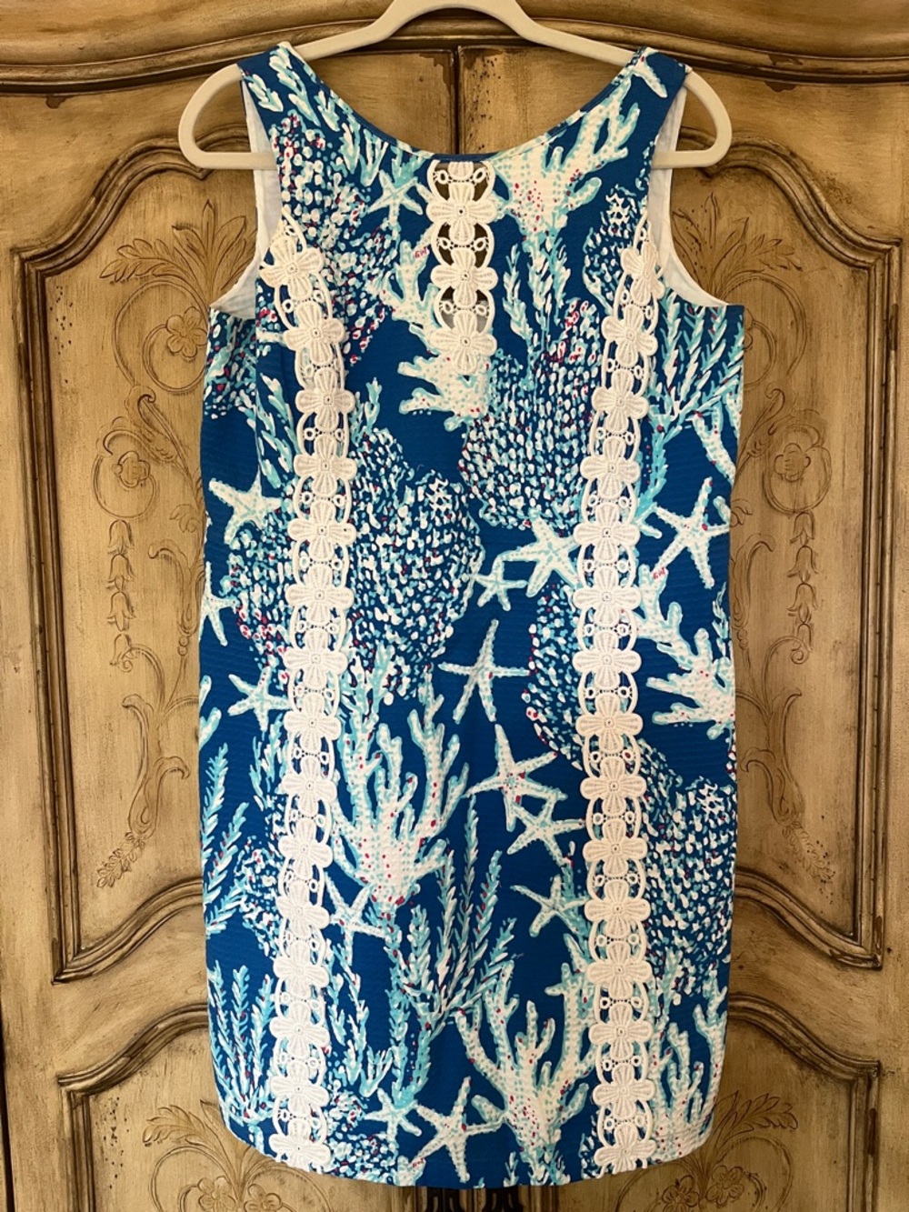 Lilly Pulitzer 14 Good Reef Ember Shift Dress